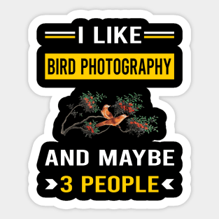 3 People Bird Photography Bird Watching Birdwatching Sticker